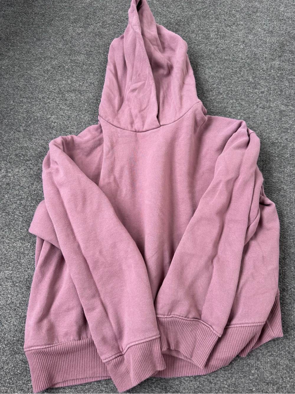 a new day Mauve Hoodie Pullover